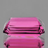 8x5 mm { 1.15 cts} Emerald Cut AAA Luster Intense Hot Pink Tourmaline Natural { Flawless-VVS }--AAA Grade