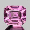 6.5x5.5 mm { 1.23 cts} Emerald Cut AAA Luster Top Pink Tourmaline Natural { Flawless-VVS }--AAA Grade