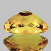 14x10 mm {5.78 cts} Oval AAA Fire Natural Golden Yellow Citrine {Flawless-VVS1}