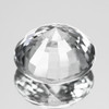 9.50 mm { 4.07 cts} Round AAA Fire Natural Diamond White Zircon {Flawless-VVS1}--AAA Grade