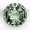 8.00 mm { 3.05 cts} Round AAA Fire Natural Light Mint Green Zircon {Flawless-VVS1}
