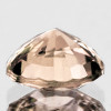 8.00 mm { 2.51 cts} Round AAA Fire Natural Champagne Zircon {Flawless-VVS1}--AAA Grade