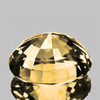 9x7 mm { 4.00 cts} Oval AAA Fire Natural AAA Golden Champagne Zircon {Flawless-VVS1}--AAA Grade