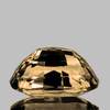 10x8 mm { 4.48 cts} Oval AAA Fire Natural Golden Champagne Zircon {Flawless-VVS1}--AAA Grade