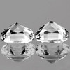 7.00 mm 2 pcs Cushion AAA Fire Natural Diamond White Topaz {Flawless-VVS1}