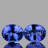 5.5x4.5 mm 2pcs Oval AAA Fire AAA Ceylon Blue Sapphire Natural {Flawless-VVS}--AAA Grade
