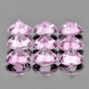 2.80 mm 9 pcs Round Brilliant Machine Cut Extreme Brilliancy Natural Bright Pink Sapphire {Flawless-VVS1}--AAA Grade