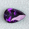 6x4 mm 1 pcs Pear AAA Fire Intense Purple Mozambique Sapphire Natural {Flawless-VVS}