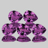 4.5x3.5 mm 5 pcs Pear AAA Fire AAA Violet Pink Mozambique Natural Sapphire {Flawless-VVS}