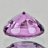 5.00 mm {0.63 cts} Round AAA Fire UNHEATED Purple Sapphire Natural (Flawless-VVS}--Free Certificate