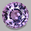 4.70 mm {0.60 cts} Round AAA Fire Natural Purple Sapphire (Flawless-VVS}