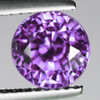 4.50mm {0.51 cts} Round AAA Fire Intense Violet Sapphire Natural (Flawless-VVS}