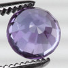 4.50 mm Round AAA Fire Natural Purple Sapphire (Flawless-VVS}