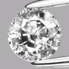 5.00 mm { 0.80 cts} Round AAA Fire Natural Diamond White Ceylon Sapphire