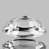 7.5x5.5 mm { 1.40 cts} Oval AAA Fire Natural Diamond White Ceylon Sapphire {VVS}--AAA Grade