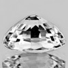 7x6 mm { 1.25 cts} Oval AAA Fire Natural Diamond White Ceylon Sapphire {VVS}--AAA Grade
