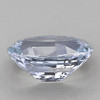 7x5 mm { 1.18 cts} Oval AAA Fire Natural Blue White Ceylon Sapphire {Flawless-VVS}--AAA Grade