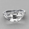 8x7 mm { 1.95 cts} Oval AAA Fire Natural Diamond White Ceylon Sapphire {VVS}--Free Certificate