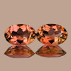 5x3mm 2pcs Oval AAA Fire Color Change Garnet Natural {Flawless-VVS}--AAA Grade