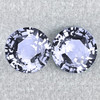 4.50 mm 2pcs {1.02 cts} Round AAA Fire Natural Blue White Sapphire {Flawless-VVS)--AAA Grade