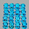 2.50 mm 30 pcs Round Best Sparkling Top London Blue Topaz Natural {Flawless-VVS1}--AAA Grade