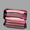 8x4 mm Octagon AAA Luster AAA Peach Pink Tourmaline Natural { Flawless-VVS }