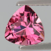 5.00 mm 1 pcs Trillion AAA Fire Intense Pink Tourmaline Natural {Flawless-VVS}--AAA Grade