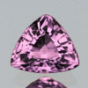 6.50 mm { 1.04 cts } Trillion AAA Fire Top Rose Pink Tourmaline Natural {Flawless-VVS}