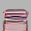 9.5x5.5 mm { 1.83 cts } Octagon AAA Luster Natural Peach Pink Tourmaline { Flawless-VVS }