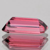 8.5x4.5 mm { 1.23 cts } Octagon AAA Luster Intense Peach Pink Tourmaline Natural { Flawless-VVS }