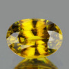6x4 mm Oval Multi Red Flash Fire Natural Golden Yellow Sphene {Flawless-VVS}