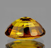 6.5x4.5 mm {0.86 cts} Oval Multi Red Flash Fire Natural Golden Yellow Sphene {VVS}