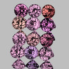 2.80 mm 13 pcs {1.70 cts} Round Best AAA Fire Natural Fancy Color Spinel Mogok {Flawless-VVS}