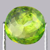 8x7 mm { 1.96 cts } Oval Brilliant Cut Multi Color Flash Fire Natural Green Sphene