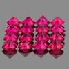 2.20 mm 20 pcs Round Diamond Cut Pigeon Blood Pink Red Mogok Ruby Natural {VVS-VS}--AAA Grade