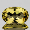 12.5x8.5 mm { 3.67 cts} Oval AAA Fire Natural AAA Yellow Beryl 'Heliodor' {Flawless-VVS}