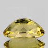 12.5x8.5 mm { 3.67 cts} Oval AAA Fire Natural AAA Yellow Beryl 'Heliodor' {Flawless-VVS}