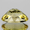 13x10 mm { 5.23 cts} Oval AAA Fire Natural Yellow Beryl 'Heliodor' {Flawless-VVS}