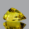 9.5x7 mm { 1.70 cts} Pear Best AAA Fire Intense Yellow Beryl 'Heliodor' Natural {Flawless-VVS1}--AAA Grade