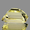 11x9 mm { 4.00 cts} Octagon Emerald Cut AAA Fire Natural Yellow Beryl 'Heliodor' {Flawless-VVS}