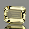 11x9 mm { 4.00 cts} Octagon Emerald Cut AAA Fire Natural Yellow Beryl 'Heliodor' {Flawless-VVS}