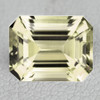 10x8 mm { 3.29 cts} Octagon Emerald Cut AAA Fire Natural Yellow Beryl 'Heliodor' {Flawless-VVS}