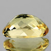 10x8 mm { 3.03 cts} Cushion AAA Fire Natural Yellow Beryl 'Heliodor' {Flawless-VVS}