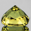 12.00 mm { 7.42 cts} Cushion Best AAA Fire Premium Greenish Yellow Beryl 'Heliodor' Natural {Flawless-VVS}--FREE CERTIFICATE