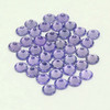 2.20 mm 16 pcs Round Brilliant Machine Cut Extreme Brilliancy Natural Blue Violet Sapphire {Flawless-VVS}