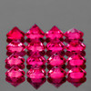 1.40 mm 60 pcs Round Brilliant Cut AAA Fire Premium Pink Red Mogok Ruby Natural {Flawless-VVS}--Premium Grade