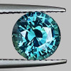 4.50 mm Round Best AAA Fire Teal Green Blue Sapphire Natural (Flawless-VVS}--AAA Grade