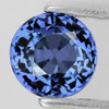 5.70 mm {0.83 cts} Round AAA Fire AAA Ceylon Blue Sapphire Natural {Flawless-VVS}--AAA Grade