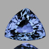 5x6.5 mm {0.76 cts} Trillion AAA Fire Natural Ceylon Blue Sapphire {Flawless-VVS}