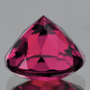 6.00 mm {1.26 cts} Round Brilliant Cut AAA Fire AAA Raspberry Pink Rhodolite Garnet Natural  {Flawless-VVS}